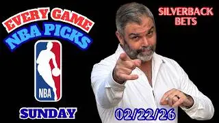 NBA Picks Today Sunday 2/22/26 | Daily Best Bets, Locks, Predictions, and Player Props