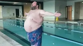 LARGE MAN ABROAD LOSING INTEREST IN EVERYTHING SAD NEW.