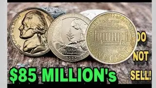 Hidden Power Inside These Everyday Coins. 1994 penny, 2020 Quarter Dollar & 1967 Nickel 
