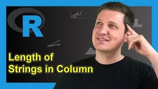 Find Max & Min Length of Character Strings in Columns in R (4 Examples) | nchar, apply, max & min