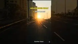 Secret Mumbai Sunset Walk | Golden Hour Cinematic #Shorts