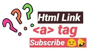 Html (a) Anchor tag in html ||Using href attribute || In tag in html with example ||2020