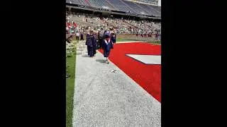 POV graduating college. Liberty University. A.I. Meta Smart Glasses