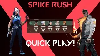 Spike Rush! Valorant's New Quick Play Game Mode!