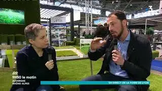 Foire de Lyon 2018 : le gazon synth&eacute;tique s&eacute;duit