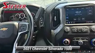 Used 2021 Chevrolet Silverado 1500 4WD Double Cab Standard Bed LT with 2FL, York, PA 744838A