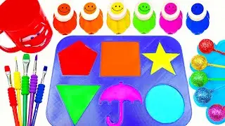Satisfying Video 💖 Making 6 Disney Paints Labubu Lollipop MakeUp SPRUNKI Magic Transformation ASMR