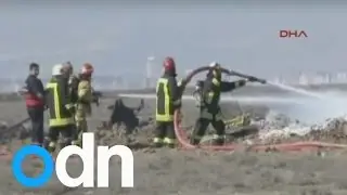 Turkish military training jet crashes, two pilots killed
