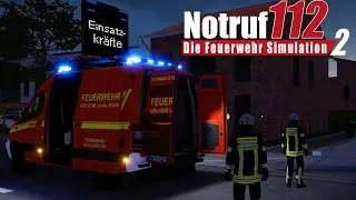 NOTRUF 112 [#06] Pumpeneinsatz mit dem KEF am Abend | Die Feuerwehr Simulation 2