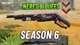 Season 6 Huge Nerfs & Buffs in CODM - Shotgun Nerfed COD Mobile
