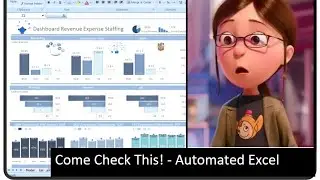 Automated Excel Dash board