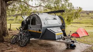 How I Powered My Teardrop Caravan Off Grid In The Mountains Ep4