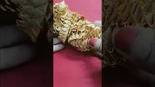 how to make gota lace #shorts