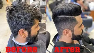 Two side haircut || mid fade Best hairstyle || full tutorial video 2022✌️
