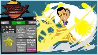 *NEW* LIGHT ADMIRAL KIZARU DEVIL FRUIT! *FASTEST* SPECIAL POWER! IN ANIME FIGHTING SIMULATOR ROBLOX