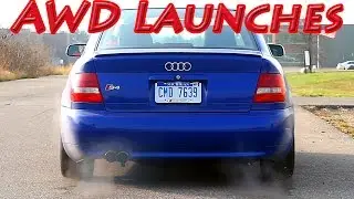 Audi S4 quattro Launch Mix - Best of AWD Launches!