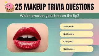 Makeup Trivia Quiz | How Well Do You Know Makeup? | Test Your Boyfriend!