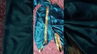 Making fancy dress of Rani Laxmi Bai #fashion #dress#fancy