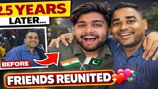 I Met With My Indian Friend After Long Time🥹| Friends Reunited 💞| Having Fun Punjabi boy😍😍| 