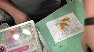 craft with me while I share some projects and color house mouse stamps