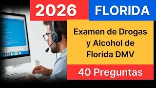 Examen de Drogas y Alcohol de Florida DMV 2026 | 40 Preguntas Oficiales con Respuestas