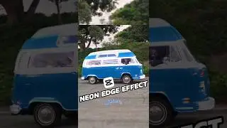 Neon Edge Effect In - Capcut Tutorial #shorts #capcuttutorial #capcut #editingtutorial