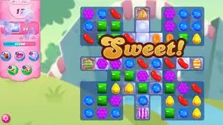 Candy Crush Saga Level #203 NO BOOSTERS | interesting level