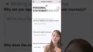 How to structure your UCAS personal statement ✍️ #ucas #university #personalstatement
