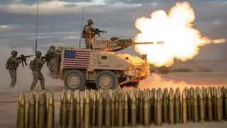 Russia Panic: U.S. Marines Test-fire New M2A1. 50-Caliber Heavy machine gun