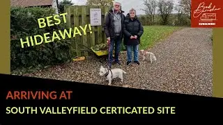 Arriving At South Valleyfield Certificated Site, Errol, Scotland
