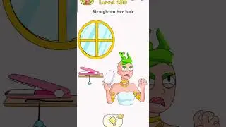 dop2 (delete one part ) 😱🔥 straighten her hair #dop2 #funny #shorts #shortvideo #viral