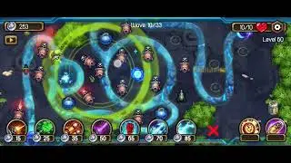 Level 60 of Tower Defense Galaxy Legend Game short video | @Kidilaska gaming video | #Kidilaska