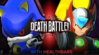 Metal Sonic VS Zero  With HEALTHBARS!
