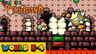 TAP-TAP KING!! | New SMW2 Yoshi&rsquo;s Island: 5-4: TAP-TAP King's Fort
