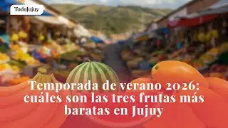 Temporada de verano 2026: cu&aacute;les son las tres frutas m&aacute;s baratas en los mercados de Jujuy