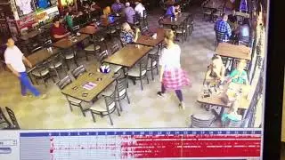 'Haunted' Restaurant Camera Shows Furniture Moving On Its Own