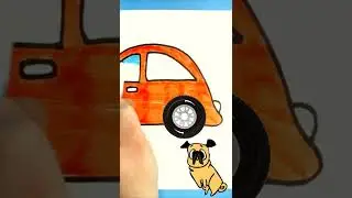 #car #shorts #penfun How to draw a car 🚗