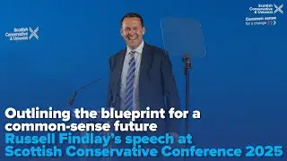 Russell Findlay at Scottish Conservative Conference 2025