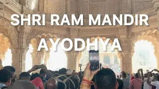 SHRI RAM MANDIR , AYODHYA (Vlog)