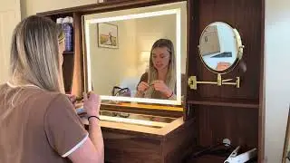 Storage Capacity - STO'SENSE Makeup Vanity