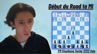 Le début de mon ROAD TO MI | Un choix d'ouverture très malin !!