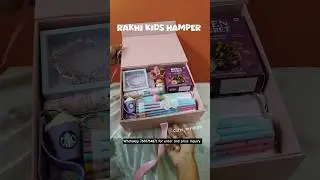 Rakshabandhan hamper for your cute little sister this Rakhi💕 #rakhihamper#kids#rakhigifts #trending