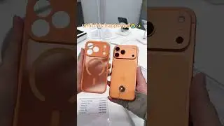 Herm&egrave;s orange 👜🍊#iphone17promax  #2025 #trending #short