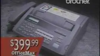 1993 Office Max commercial