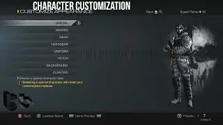 Call of Duty: Ghosts - Character Customization