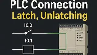 8. PLC Connection and latch , unlatching