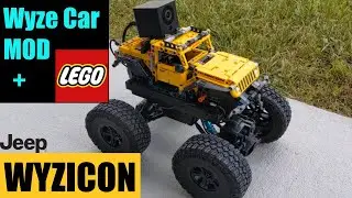 Wyze Car Mods RC- Lego Jeep Wyzicon Build MOC 42122