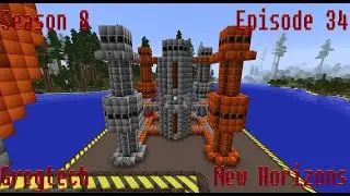 Gregtech - New Horizons - Hardcore Steamgate Challenge - S8 Episode 34
