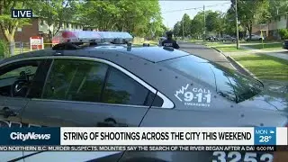 String of gun violence leaves 14 in hospital
