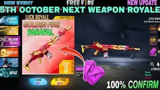 Next Weapon Royale On 6th October 2021 | Next Weapon Royale Gun Skin Free Fire